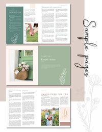 Sample pages of A Cup of Cold Water by Jolene Burkholder and Jolene Zimmerman.