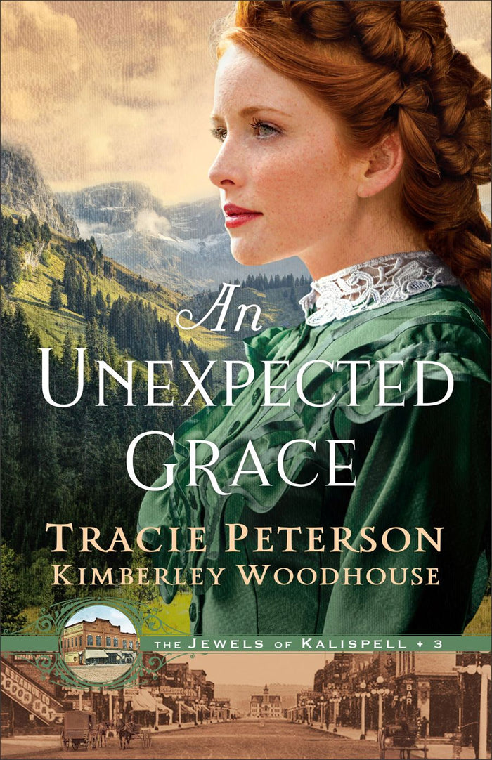 Front cover of An Unexpected Grace by Tracie Peterson and Kimberley Woodhouse.