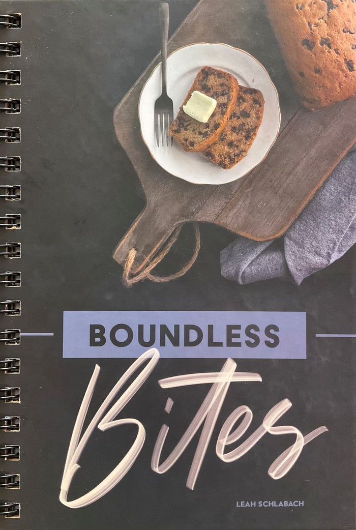 Front cover of Boundless Bites by Leah Schlabach.
