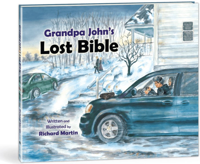 Front cover of Grandpa John's Lost Bible by Richard Martin.