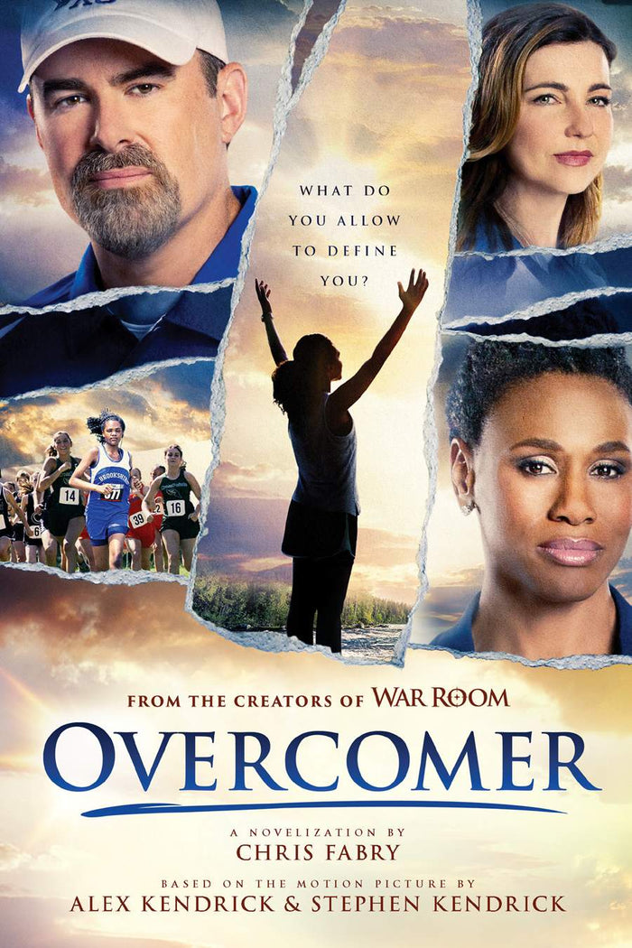 Front cover of Overcomer by Chris Fabry.