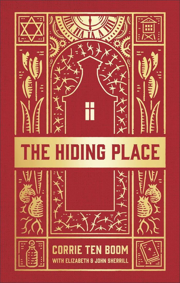 Front cover of The Hiding Place (hardcover) by Corrie Ten Boom.