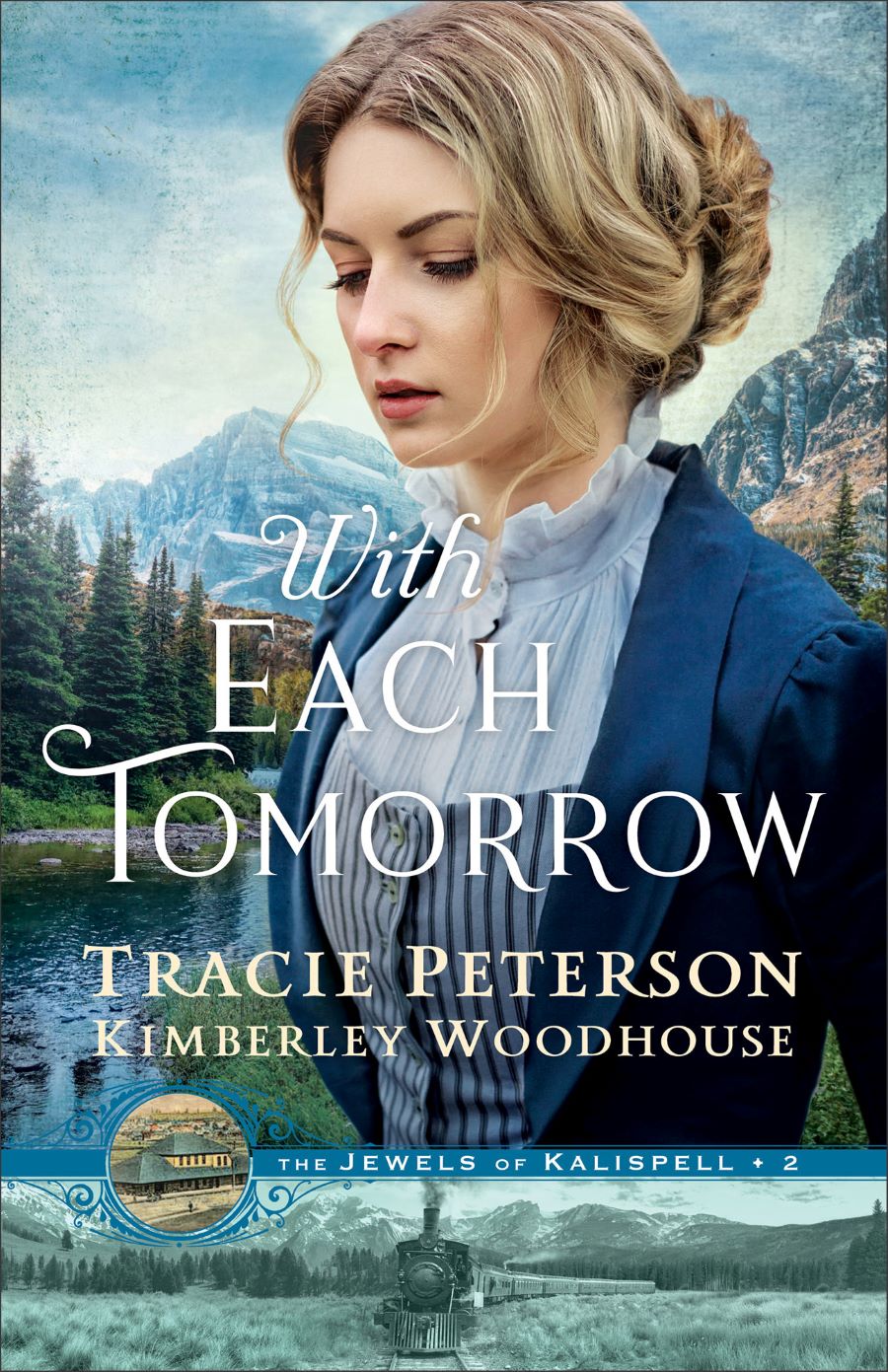 Front cover of With Each Tomorrow by Tracie Peterson & Kimberley Woodhouse.