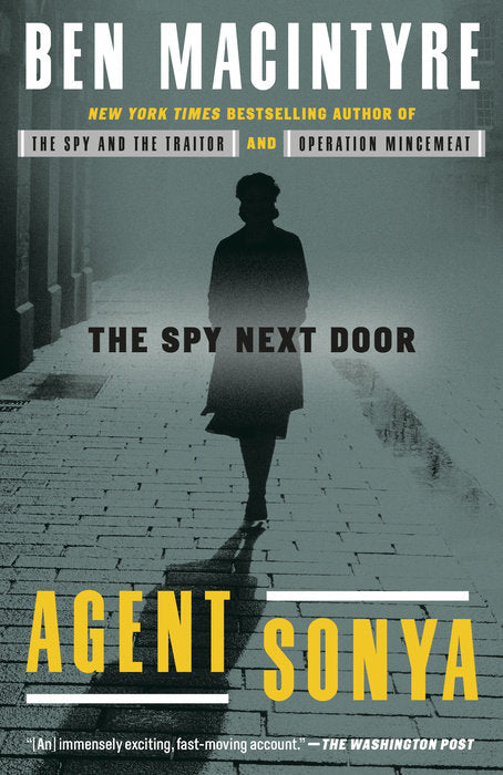 Front cover of Agent Sonya by Ben Macintyre.