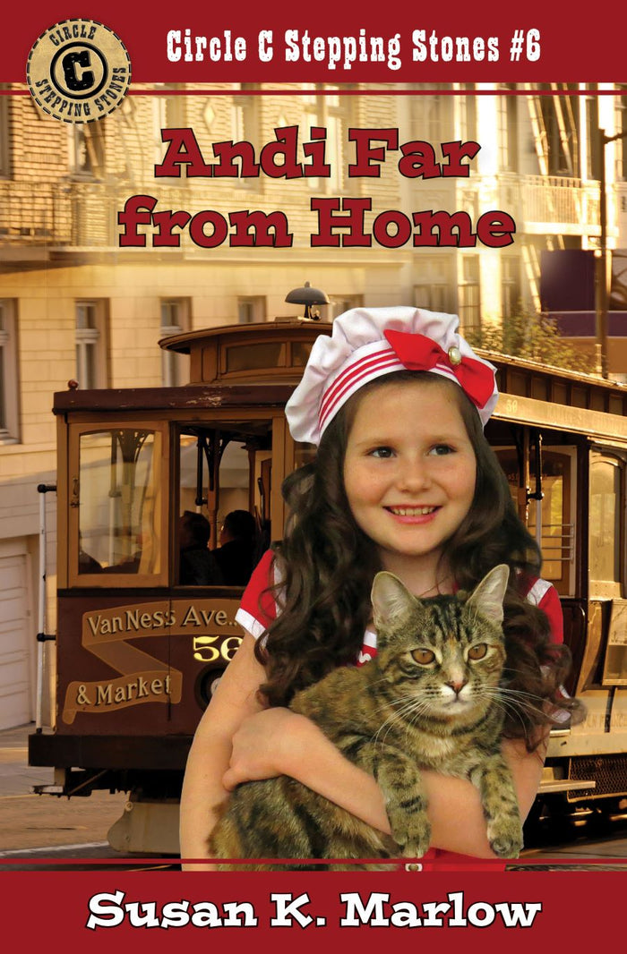 Front cover of Andi Far From Home by Susan K. Marlow.