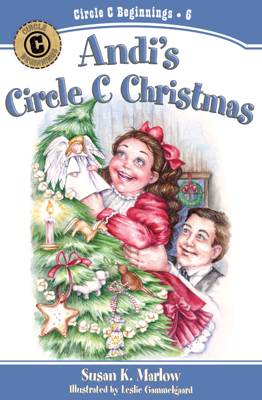 Front cover of Andi's Circle C Christmas by Susan K. Marlow.