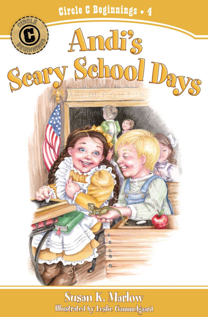 Front cover of Andi's Scary School Days by Susan K. Marlow.