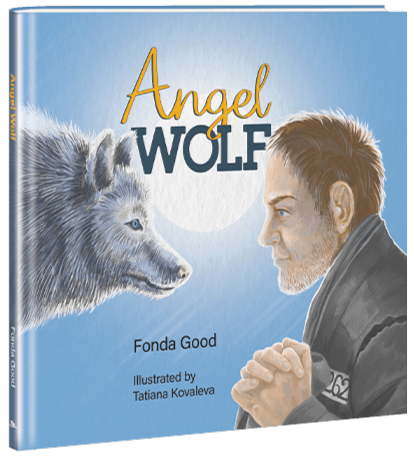 Front cover Angel Wolf by Fonda Good.