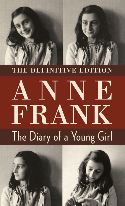 Front cover of Anne Frank, The Diary of a Young Girl.