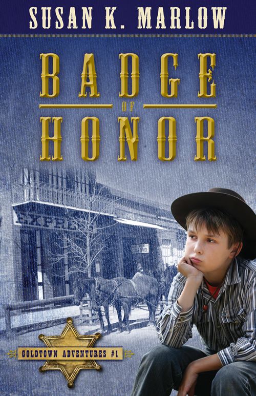 Front cover of Badge of Honor by Susan K. Marlow.