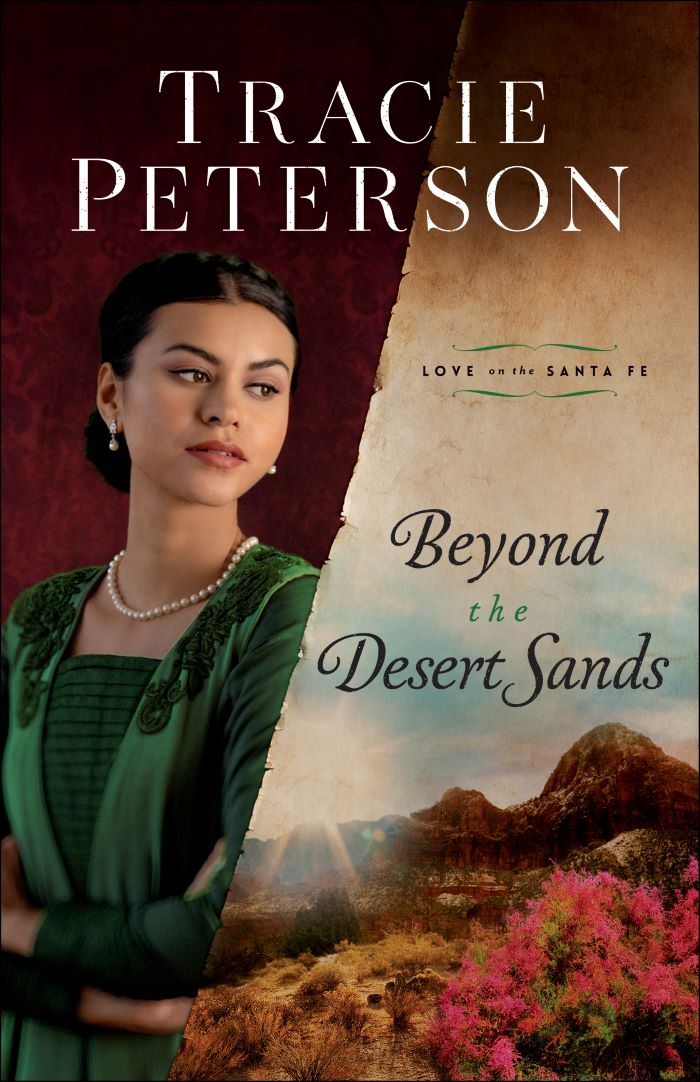 Front cover of Beyond the Desert Sands by Tracie Peterson.