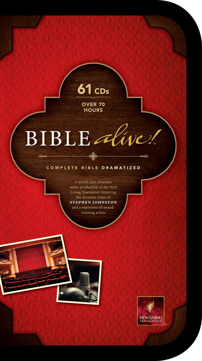 Front cover of Bible Alive! Audio CD.