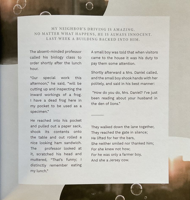 Inside page of Bless Your Heart for Blessing Mine by Naomi Cross.