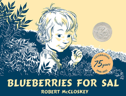 Front cover of Blueberries for Sal by Robert McCloskey.