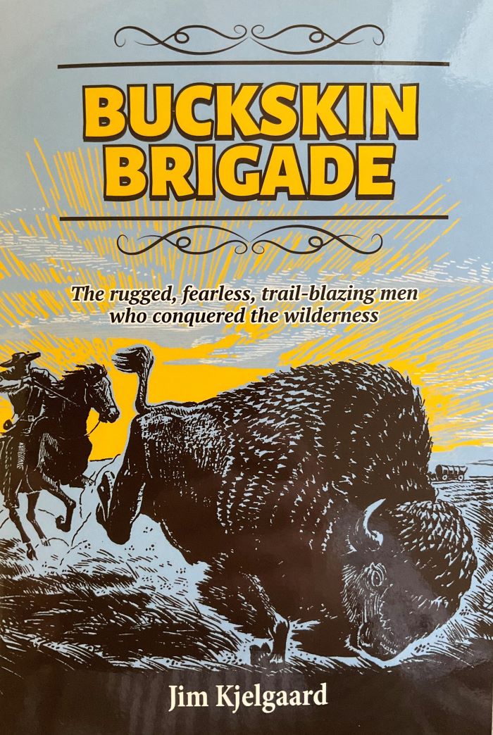 Front cover of Buckskin Brigade by Jim Kjelgaard.
