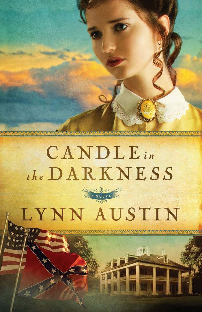 Front cover of Candle in the Darkness by Lynn Austin.