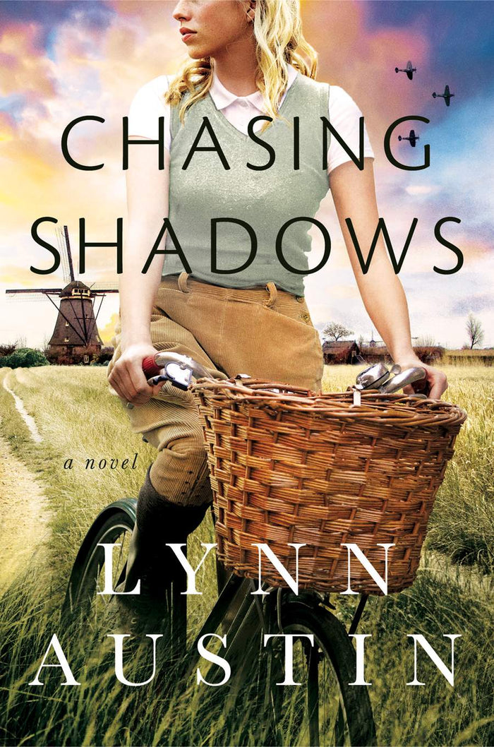 Front cover of Chasing Shadows (hardcover) by Lynn Austin.