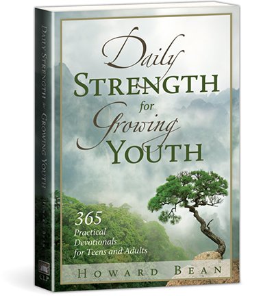 Front cover of Daily Strength for Growing Youth by Howard Bean.