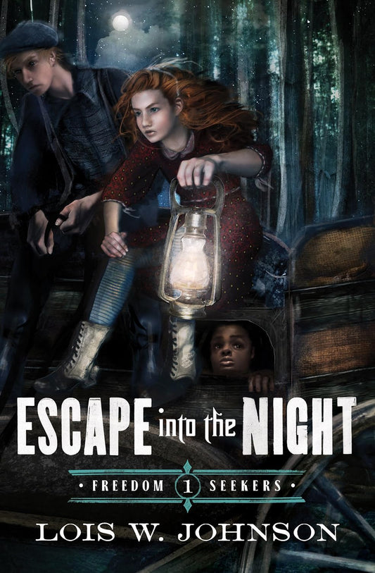 Front cover of Escape into the Night by Lois Walfrid Johnson.