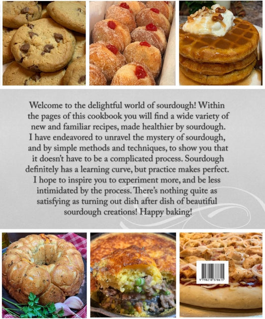 Back cover of Everything Sourdough by Charlene Yoder.