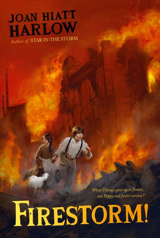 Front cover of Firestorm! by Joan Hiatt Harlow.