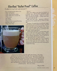 Inside page of Food for Life by Margaret Raber.