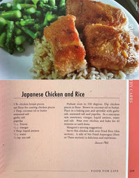 Inside page of Food for Life by Margaret Raber.