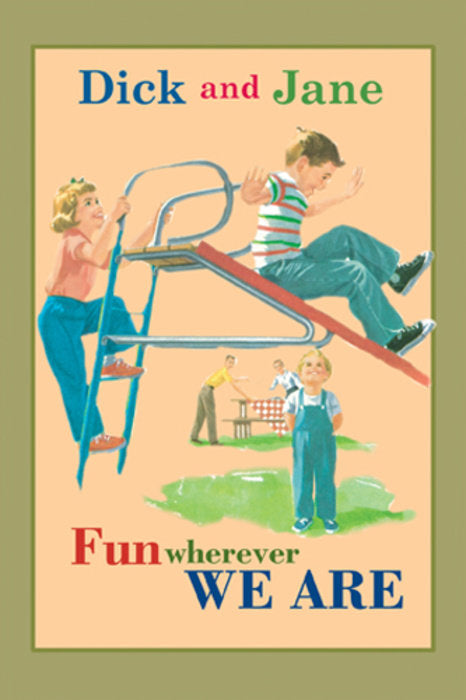 Front cover of Fun Wherever We Are, a Dick and Jane Reader.