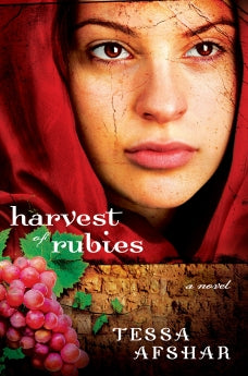 Front cover of Harvest of Rubies by Tessa Afshar.