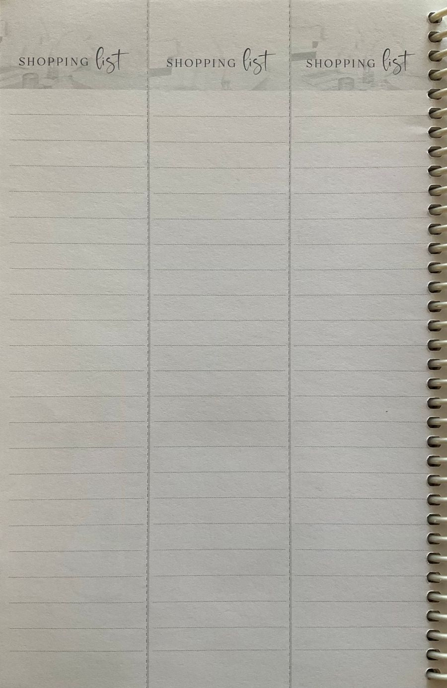 Inside page of the Homemaker's Friend 2026 Daily Planner by Sue Hooley.