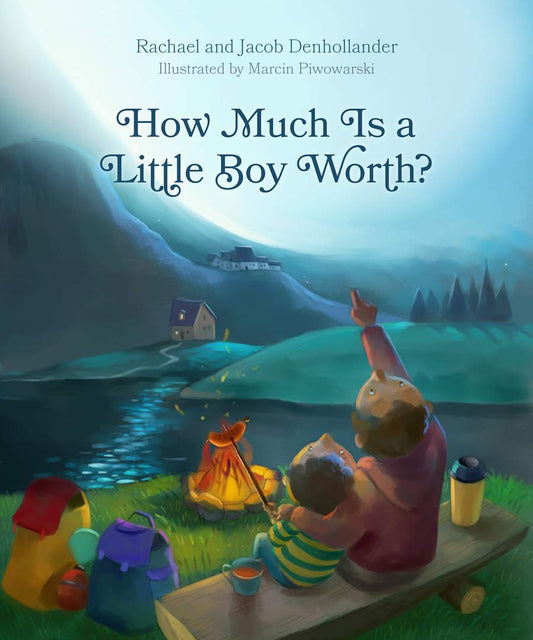 Front cover of How Much Is a Little Boy Worth? by Rachael and Jacob Denhollander.