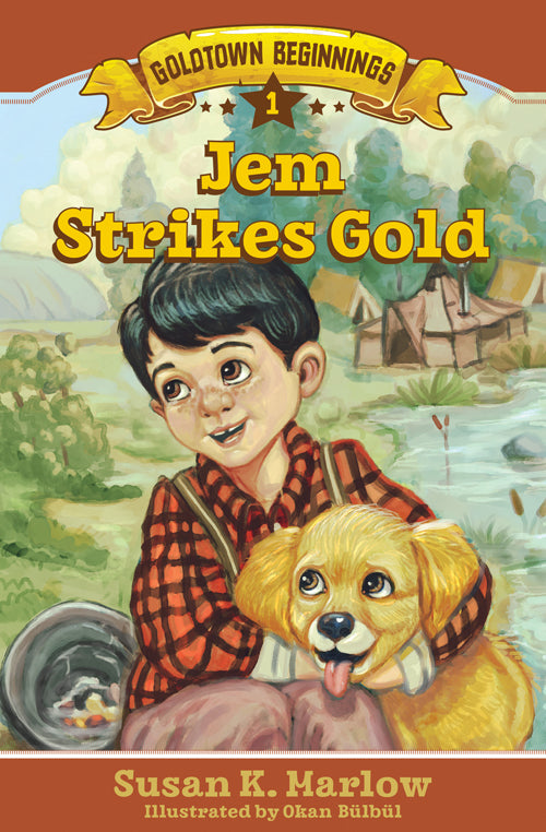 Front cover of Jem Strikes Gold by Susan K. Marlow.