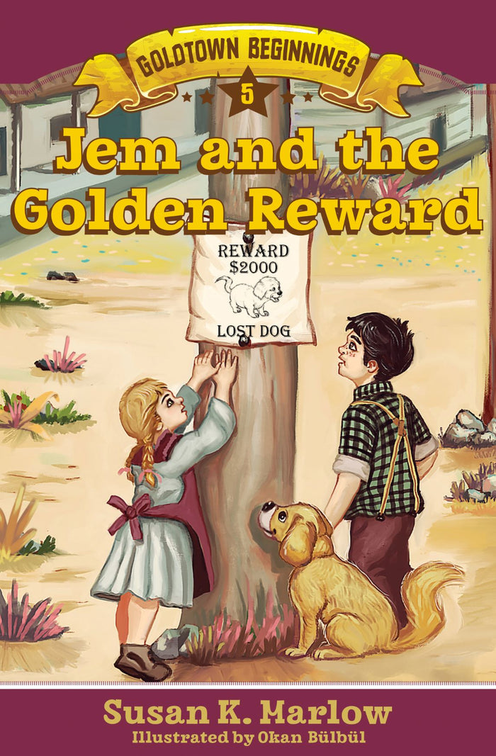 Front cover of Jem and the Golden Reward by Susan K. Marlow.