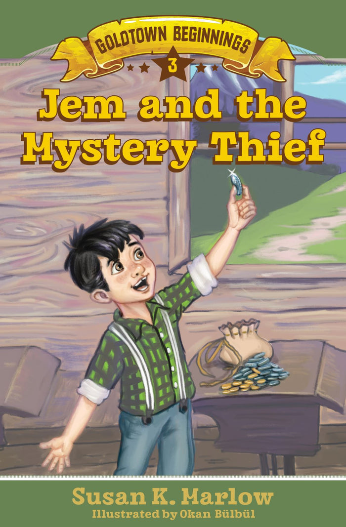 Front cover of Jem and the Mystery Thief by Susan K. Marlow.