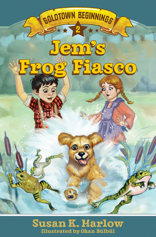 Front cover of Jem's Frog Fiasco by Susan K. Marlow.