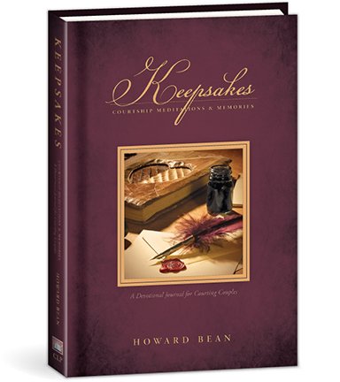 Front cover of Keepsakes: Meditations for Courting by Howard Bean.