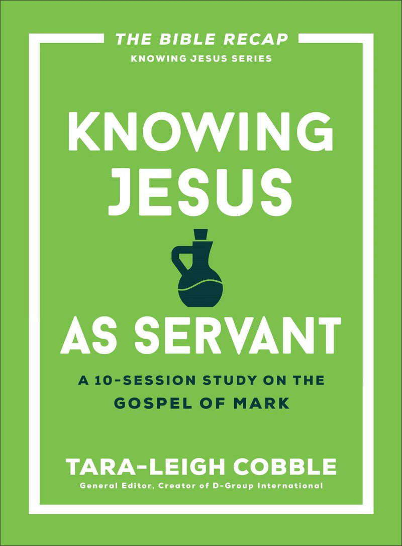 Front cover of Knowing Jesus As A Servant by Tara-Leigh Cobble.