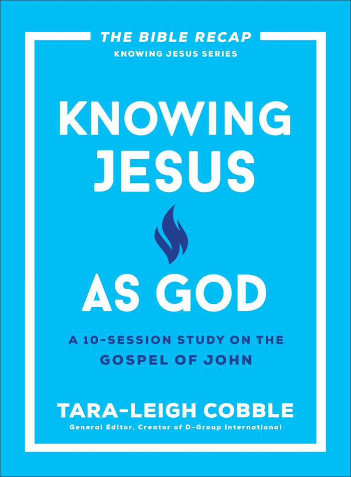 Front cover of Knowing Jesus As God by Tara-Leigh Cobble.