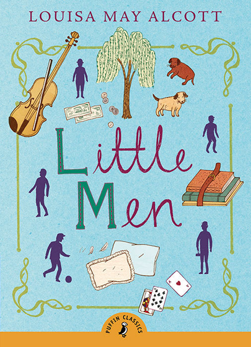 Front cover of Little Men by Louisa May Alcott.