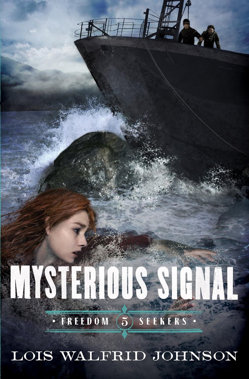 Front cover of Mysterious Signal by Lois Walfrid Johnson.