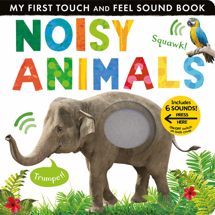 Front cover of Noisy Animals by Tiger Tales.