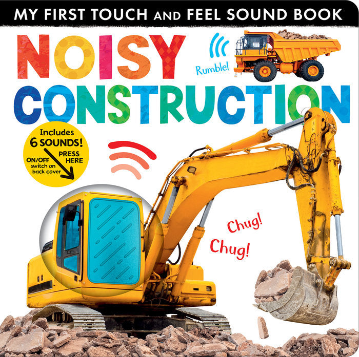 Front cover of Noisy Construction by Tiger Tales.
