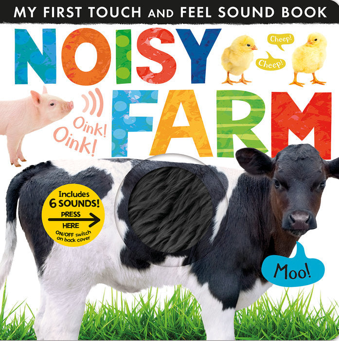 Front cover of Noisy Farm by Tiger Tales.