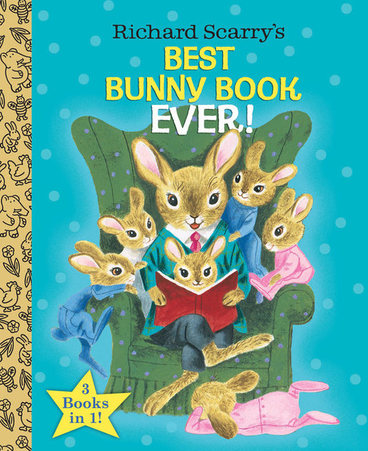 Front cover of Richard Scarry's Best Bunny Book Ever.