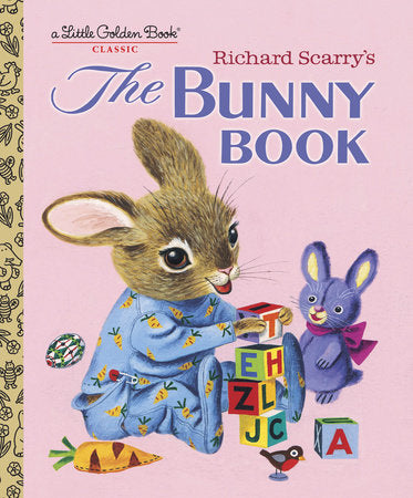 Front cover of Richard Scarry's The Bunny Book.