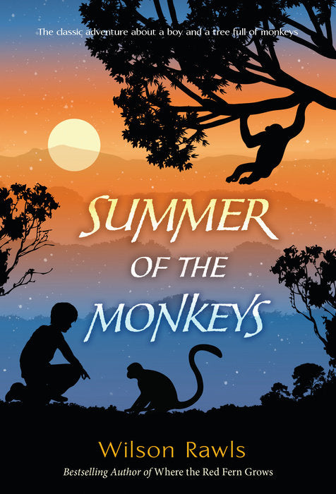 Front cover of Summer of the Monkeys by Wilson Rawls.