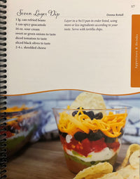 Sample page of Tasty Choices From Lighthouse Haven cookbook.