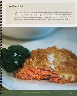 Sample page of The Alaskan Housewife Cookbook.