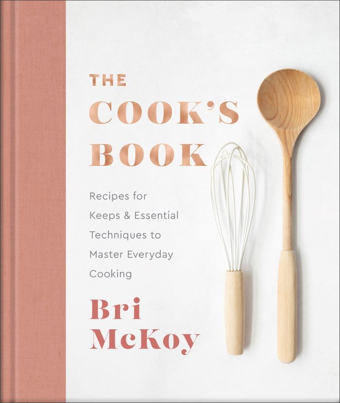 Front cover of The Cook's Book by Bri McKoy.