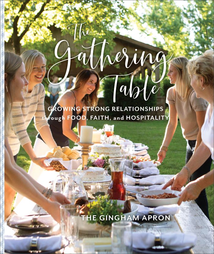 Front cover of The Gathering Table by The Gingham Apron.